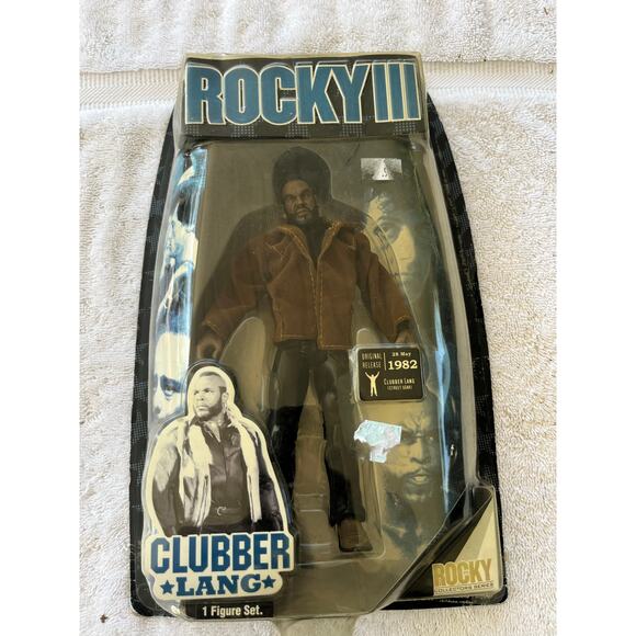 Rocky III Movie Clubber Lang Street Gear Jakks Pacific New In box-Box wear-2006 - Picture 1 of 5